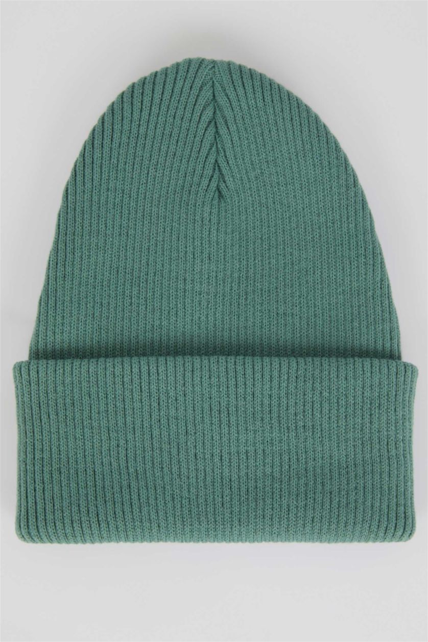 نساء نعناعي داكن كلاو صوف شتوي نسائي