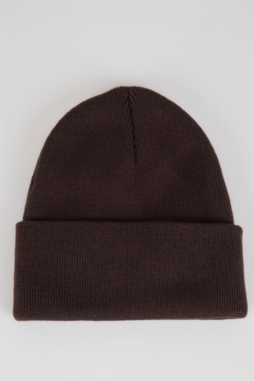 WOMAN Dark Brown Women's Basic Knitwear Beret