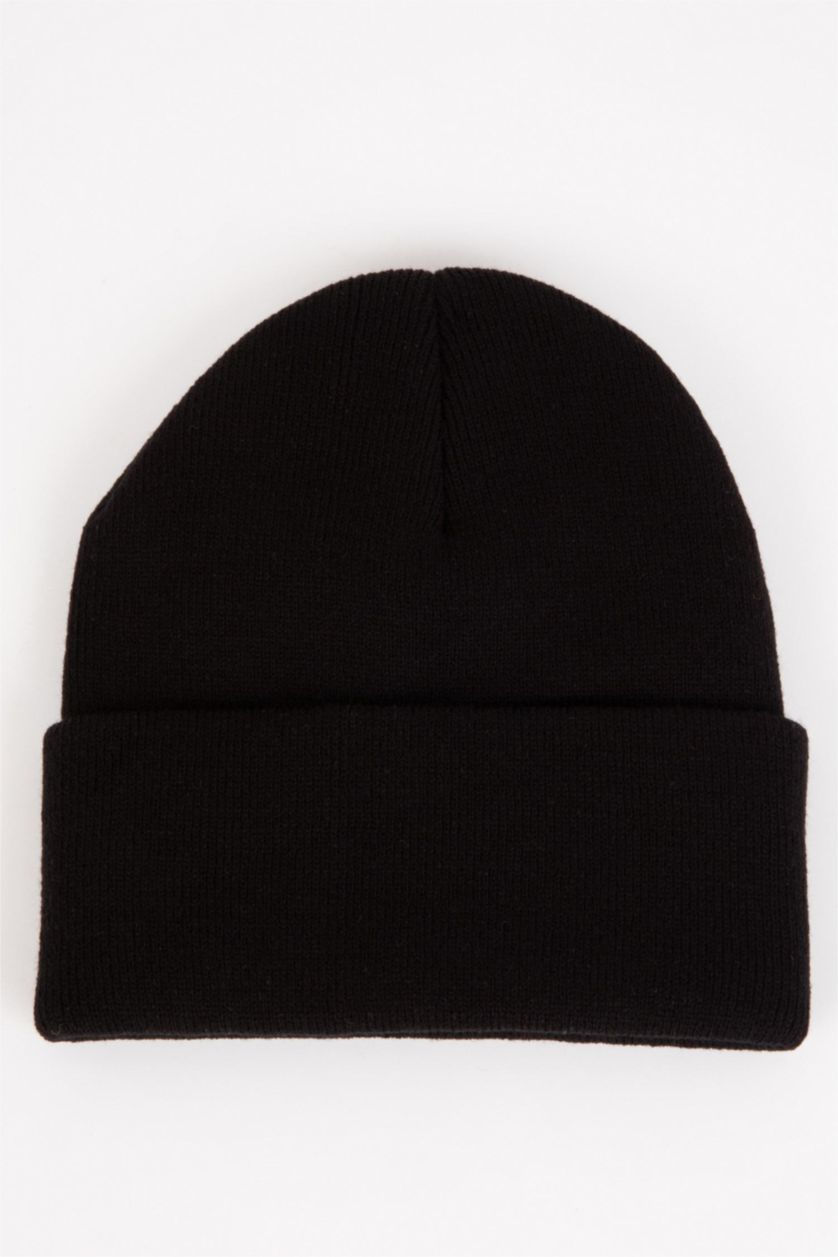 WOMAN Black Woman Winter Beret