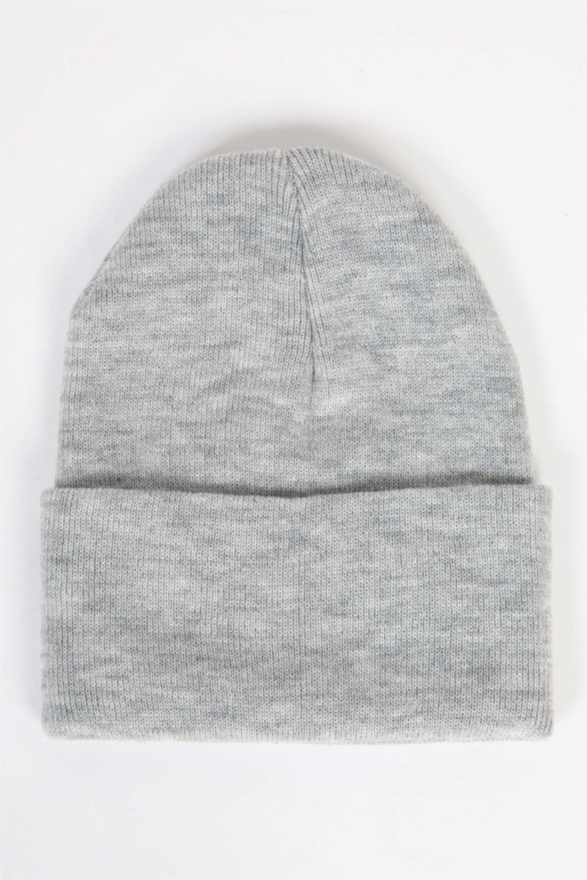 WOMAN Light Grey Woman Winter Beret