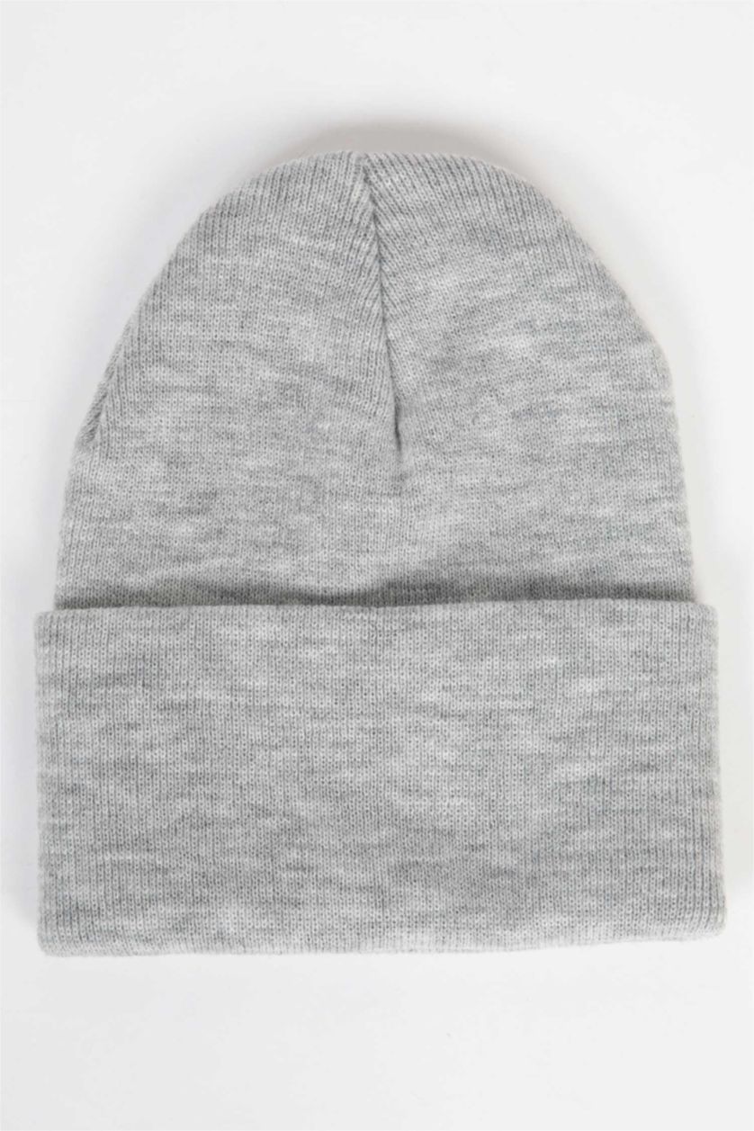 WOMAN Light Grey Woman Winter Beret