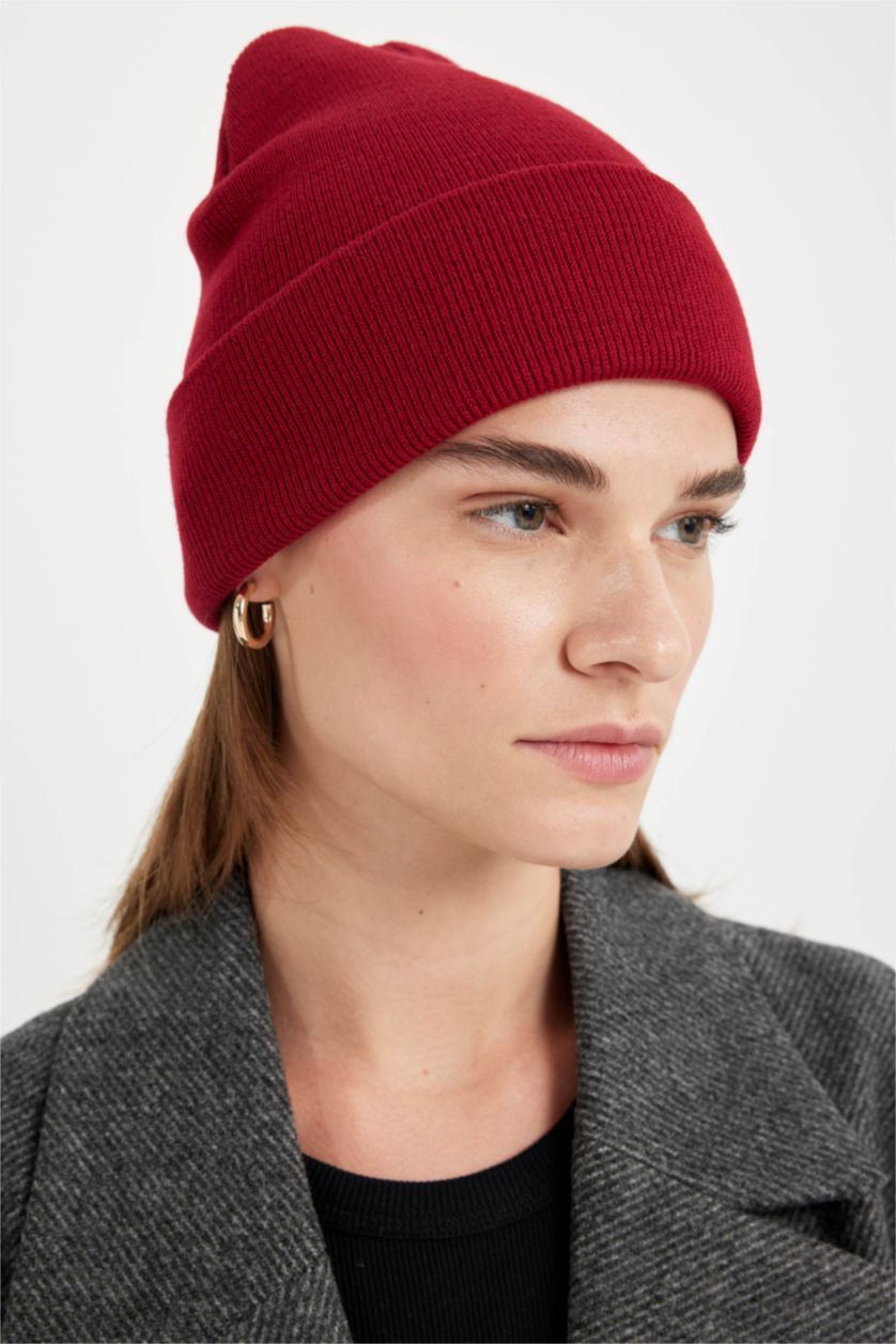 WOMAN Red قبعة بيريه