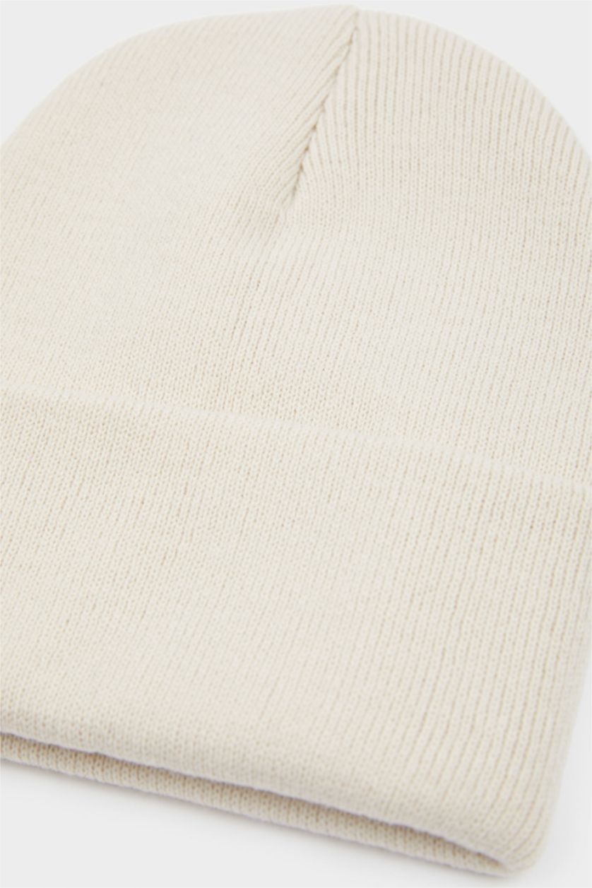 Kadın Bej Kadın Kışlık Bere