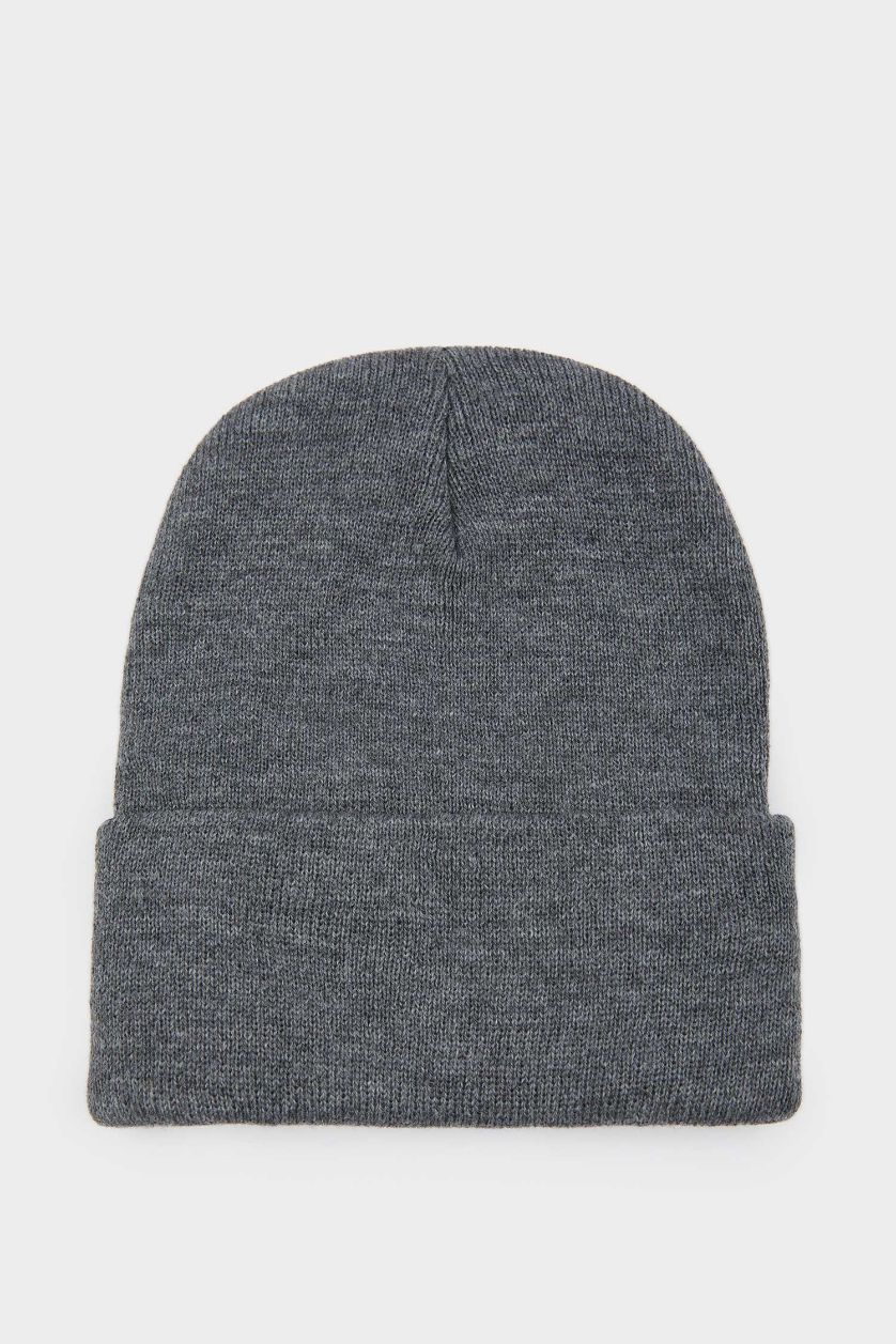 Kadın Gri Kadın Kışlık Bere