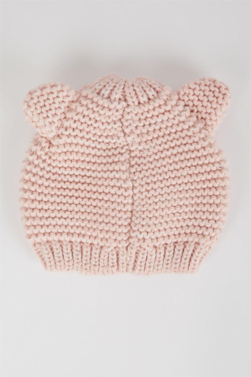 BÉBÉ FILLE Rose Bonnet d'hiver BéBé Fille