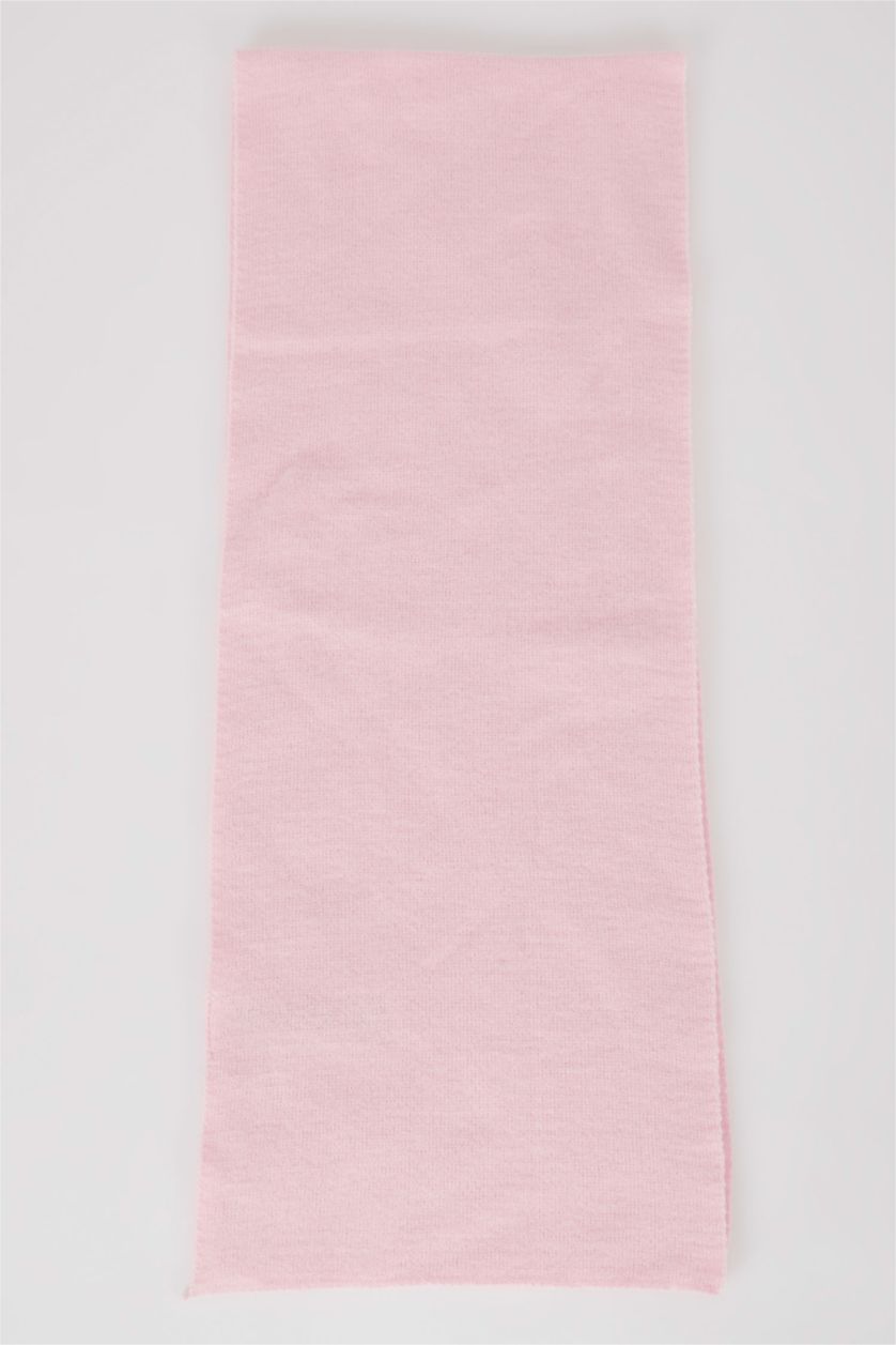 GIRLS & TEENS Pink Girl Unicorn Patterned Beret Scarf Set