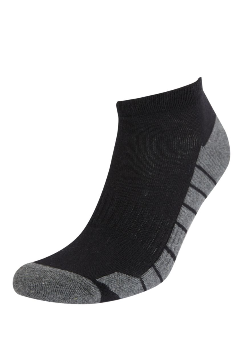 HOMME Noir Lot de 3 paires de Chaussettes Courtes en Coton pour Homme