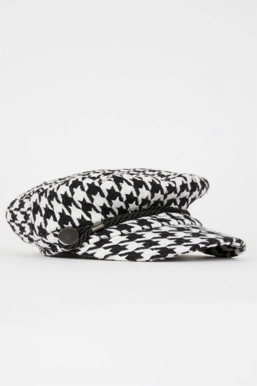 Kadın Karma Kadın Pamuklu Denizci Şapkası