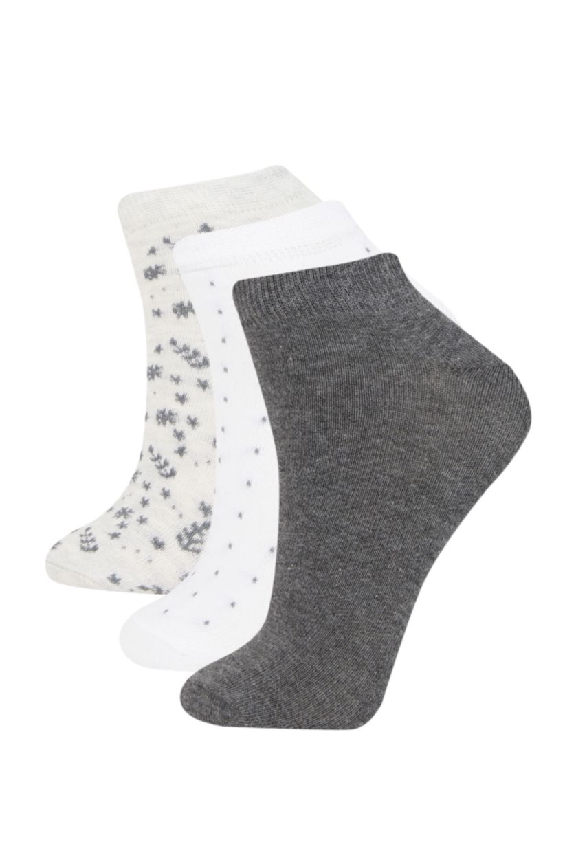 WOMAN Karma Women's Cotton 3 Pack Short Socks
