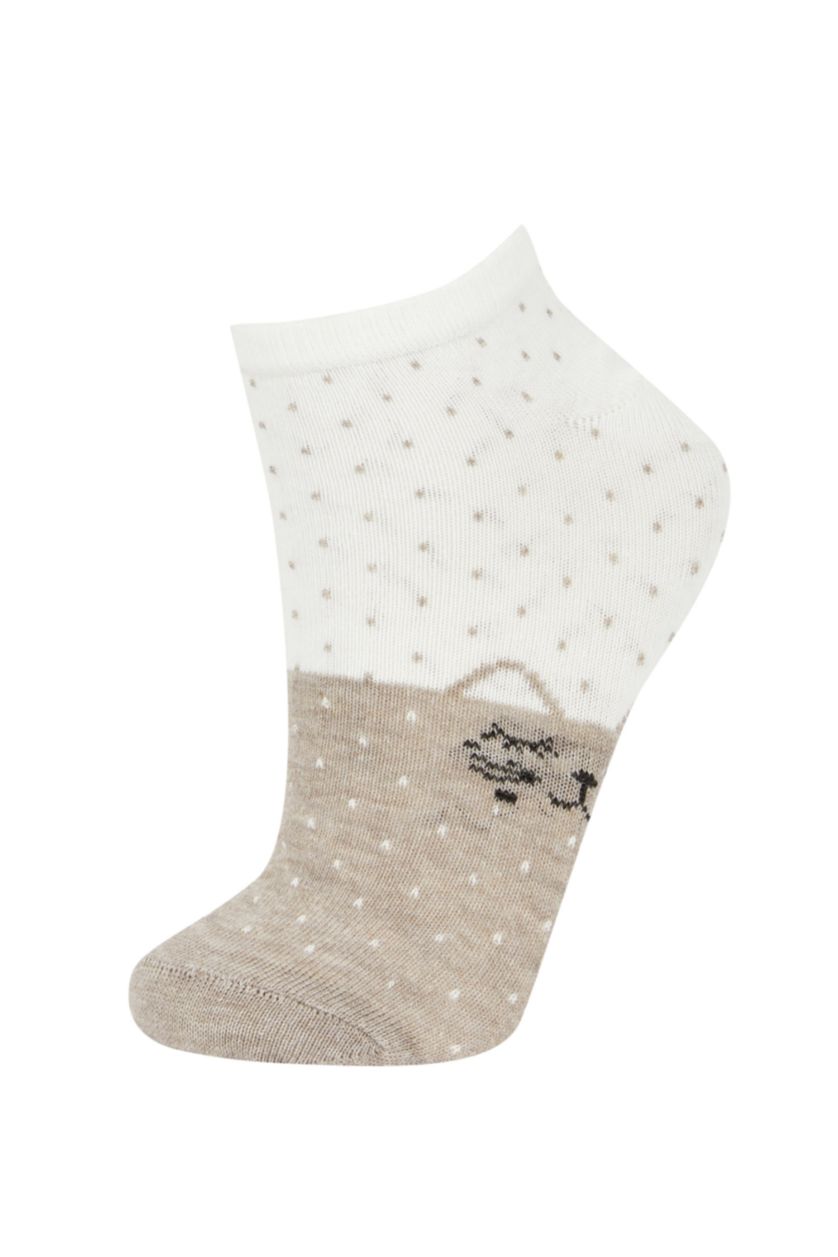 Women Karma 3 piece Cotton Short Socks
