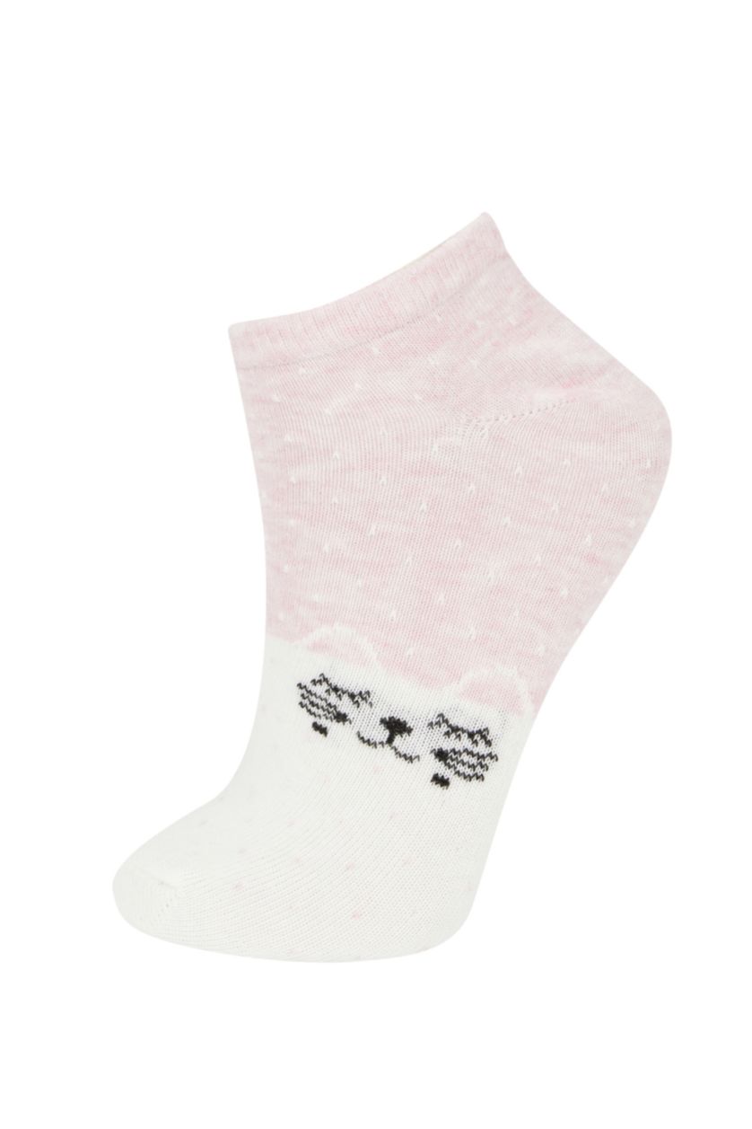Women Karma 3 piece Cotton Short Socks