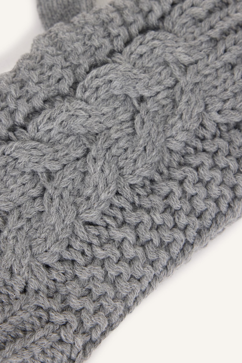 Women Grey Woman 2 piece Gloves