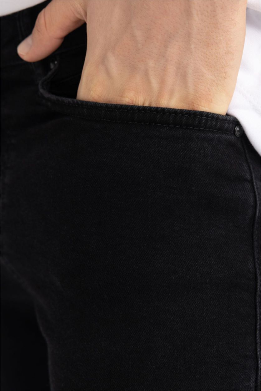 MAN Black Super Skinny Trousers