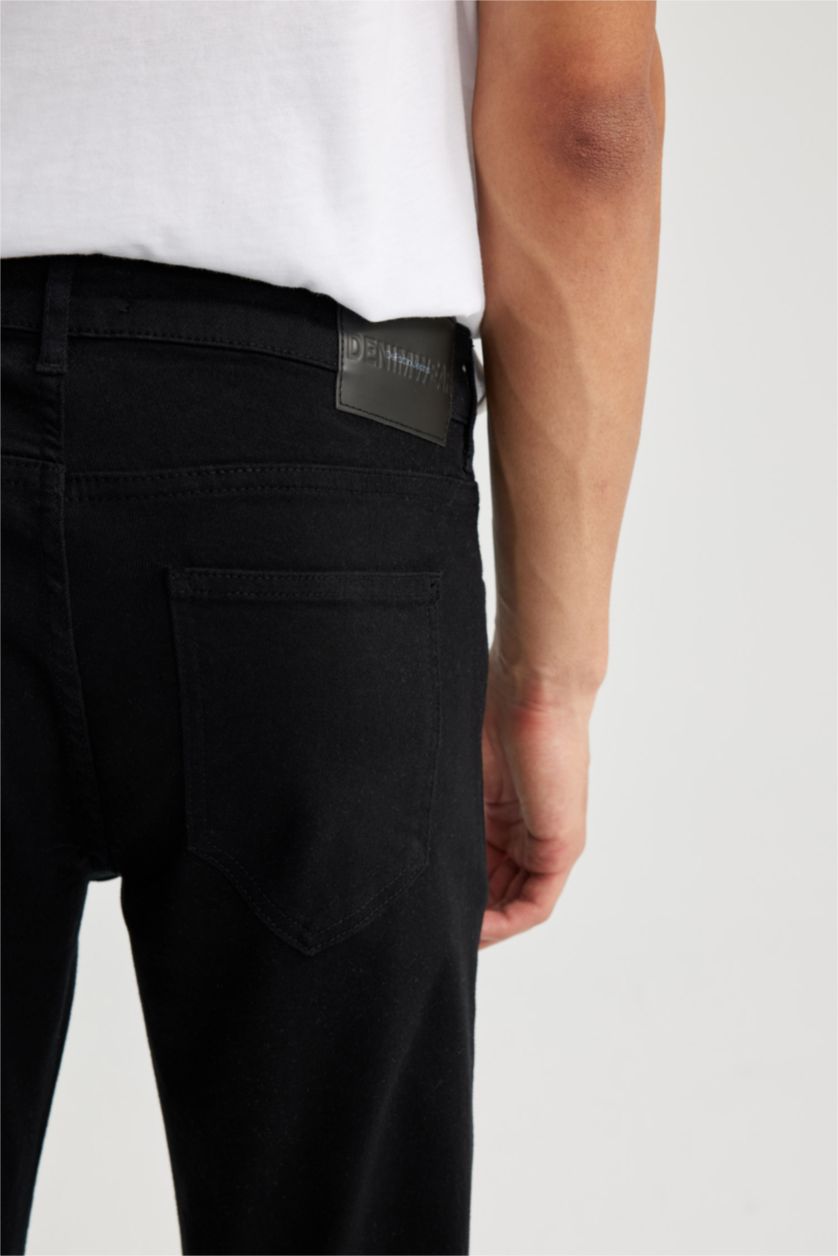 MAN Black Carlo Skinny Fit Trousers