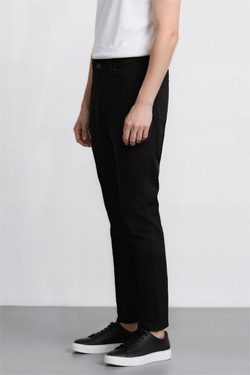 MAN Black Carlo Skinny Fit Normal Waist Jeans