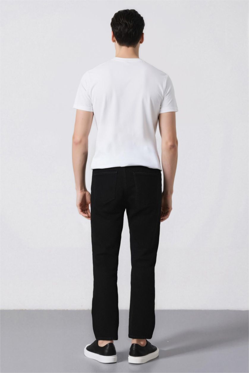 MAN Black Carlo Skinny Fit Normal Waist Jeans