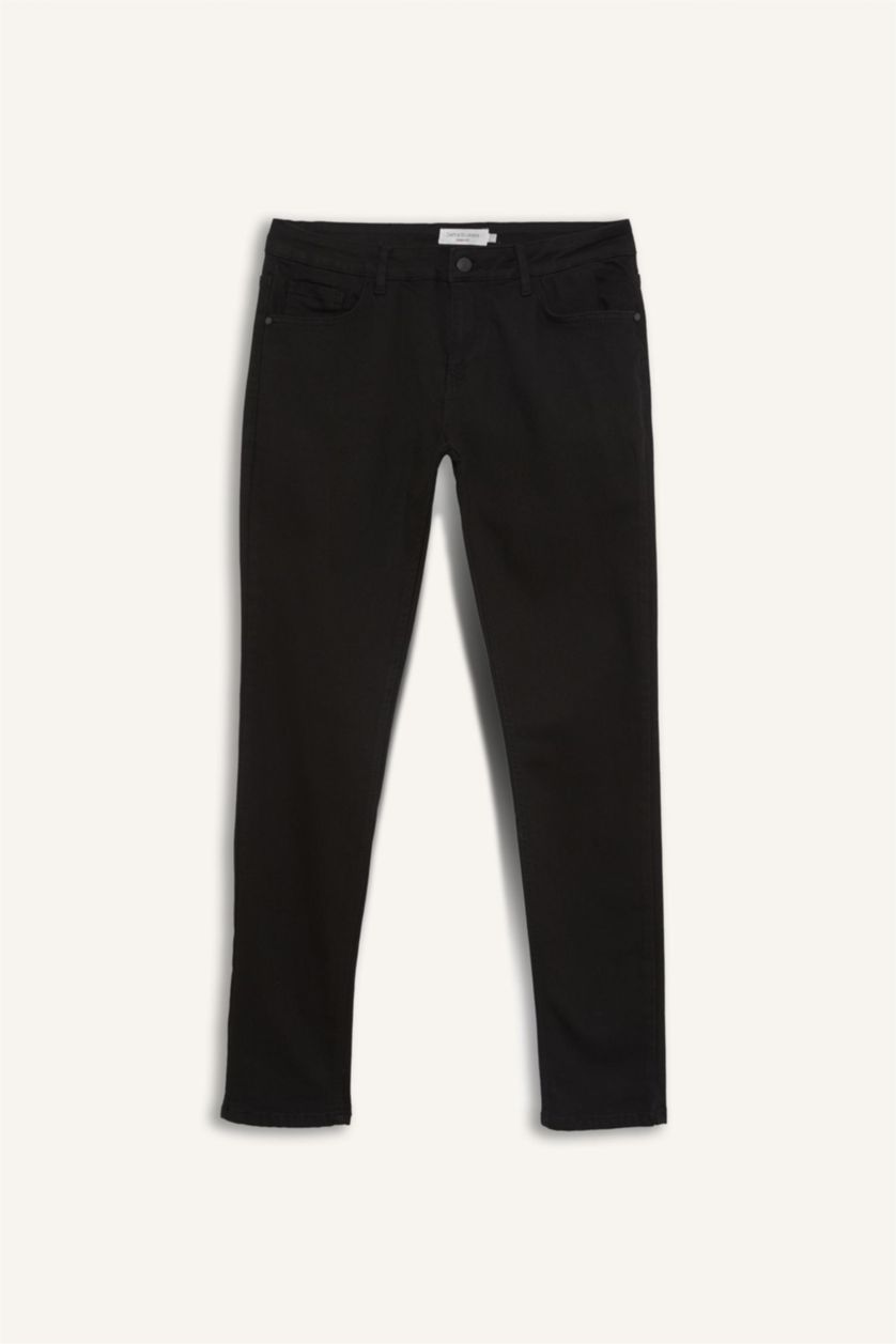 MAN Black Carlo Skinny Fit Normal Waist Jeans