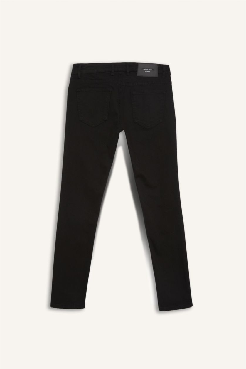 MAN Black Carlo Skinny Fit Normal Waist Jeans