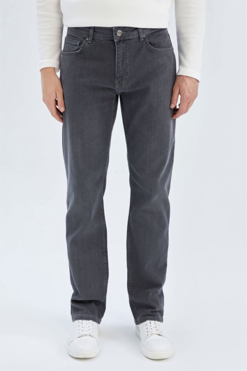 HOMME Gris Pantalon En Jean Sergio Regular Fit