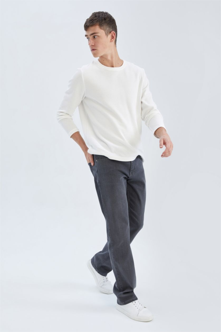 HOMME Gris Pantalon En Jean Sergio Regular Fit