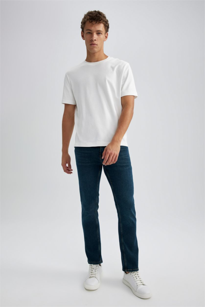 MAN Dark Green Sergio Regular Fit Trousers
