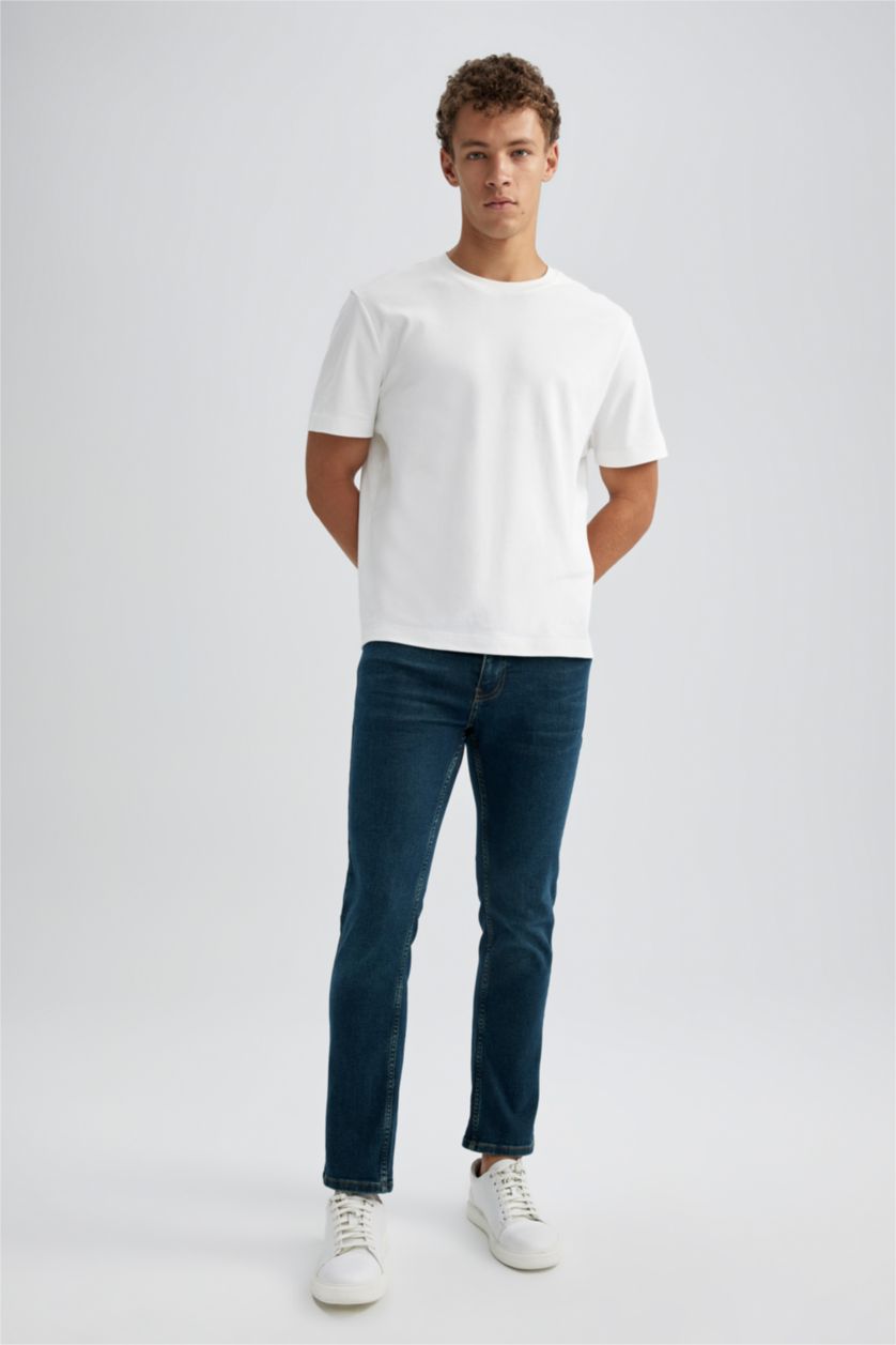 MAN Dark Green Sergio Regular Fit Trousers