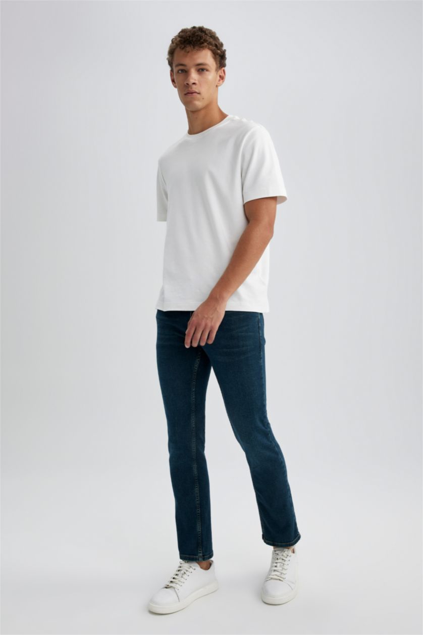 MAN Dark Green Sergio Regular Fit Trousers