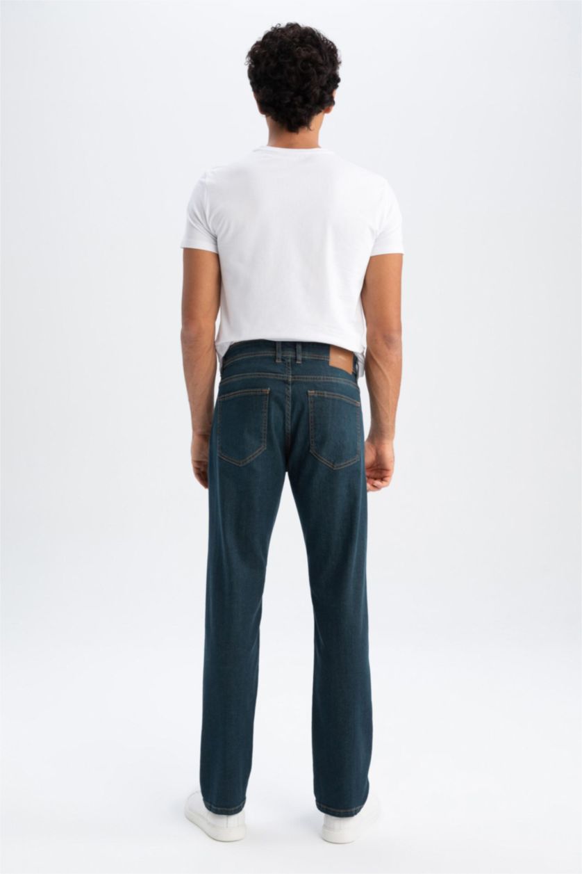 MAN Dark Green Sergio Regular Fit Trousers