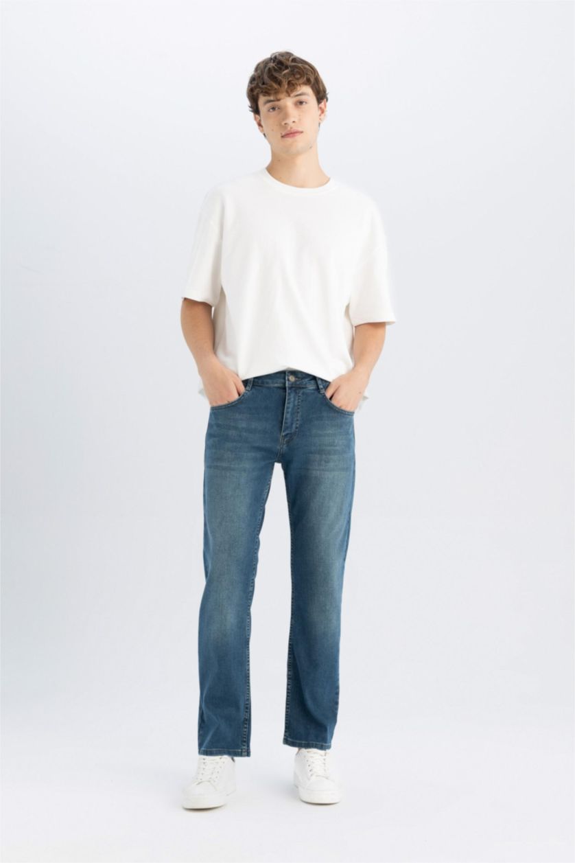 Man Dark Green Sergio Regular Fit Trousers