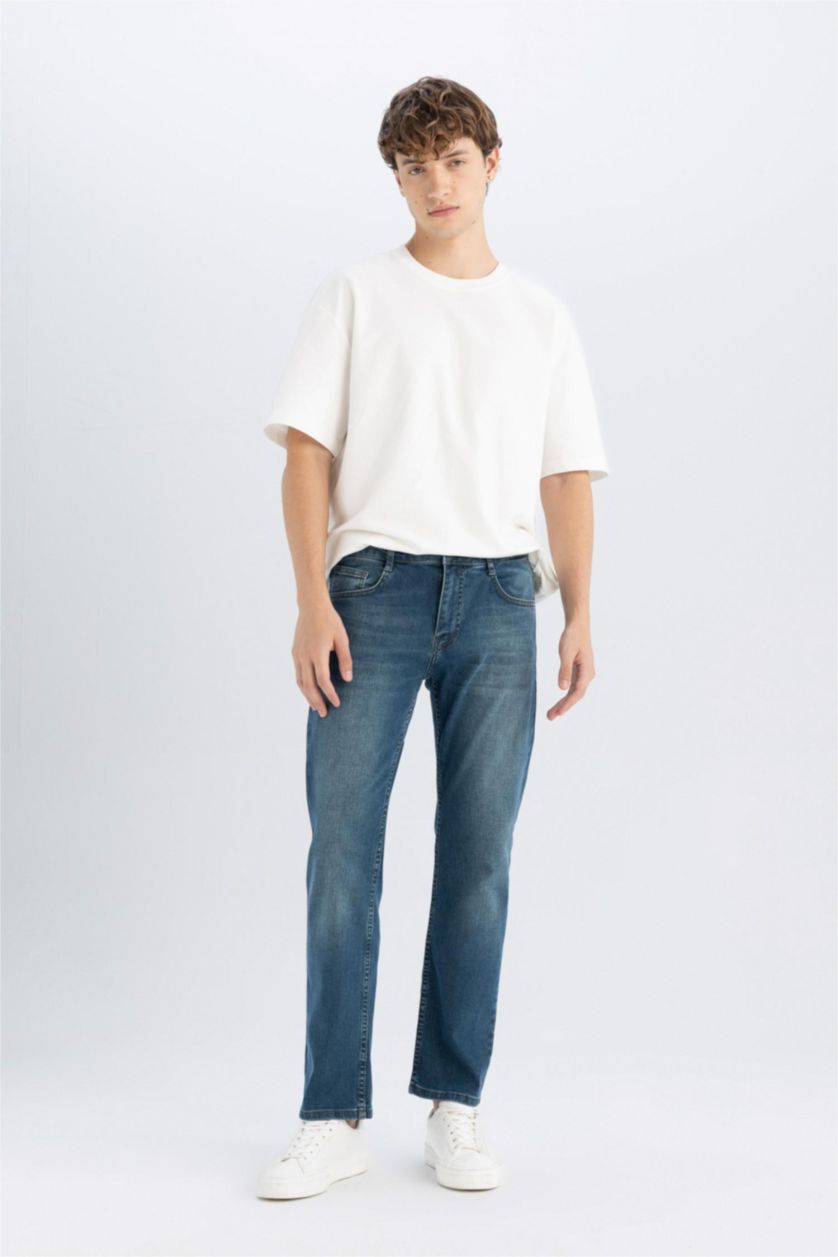 Man Dark Green Sergio Regular Fit Trousers