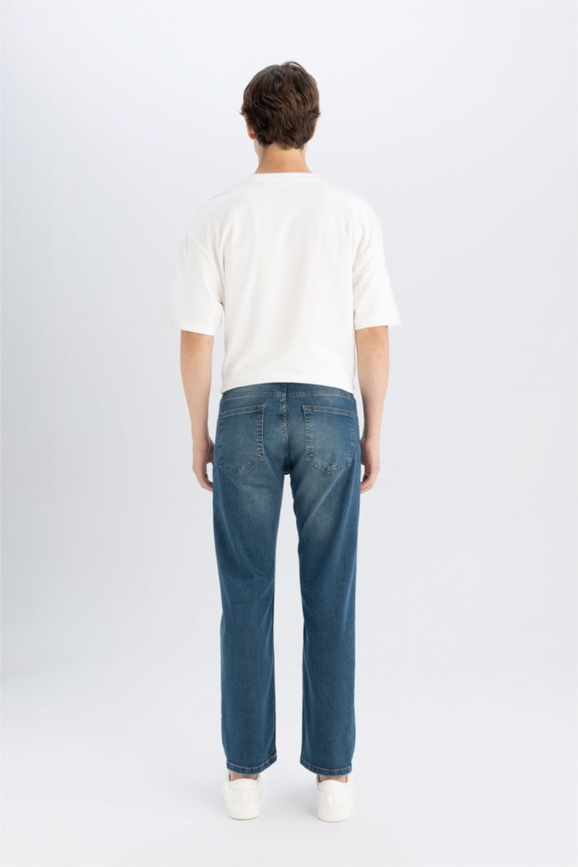Man Dark Green Sergio Regular Fit Trousers