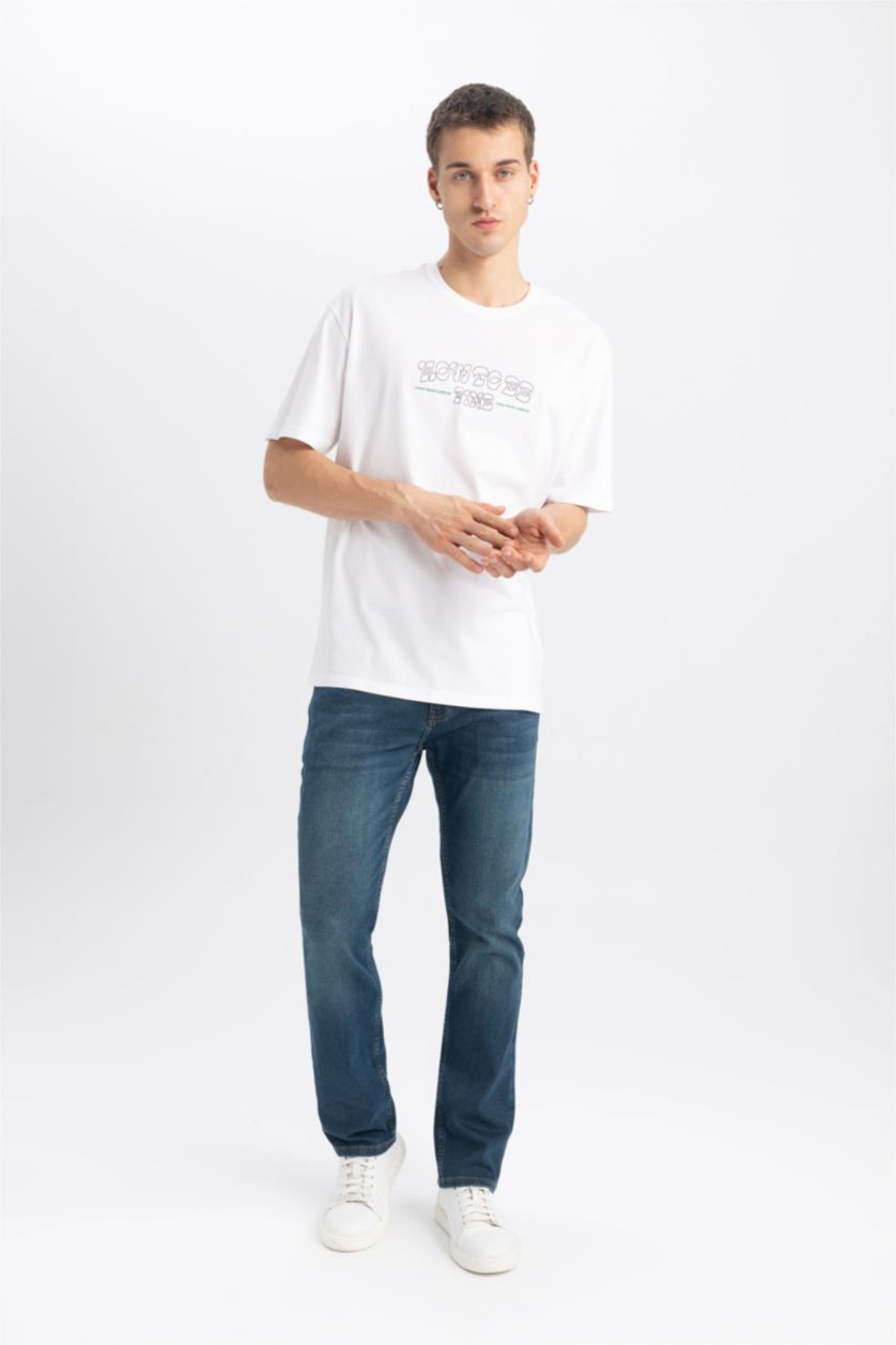 MAN Dark Green Sergio Regular Fit Trousers