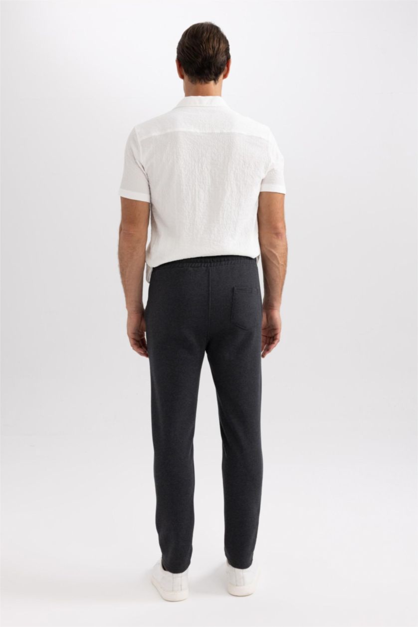 رجال ميلانج أنثرا Slim Fit Trousers