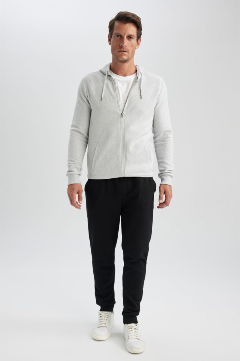MAN Black Slim Fit Trousers