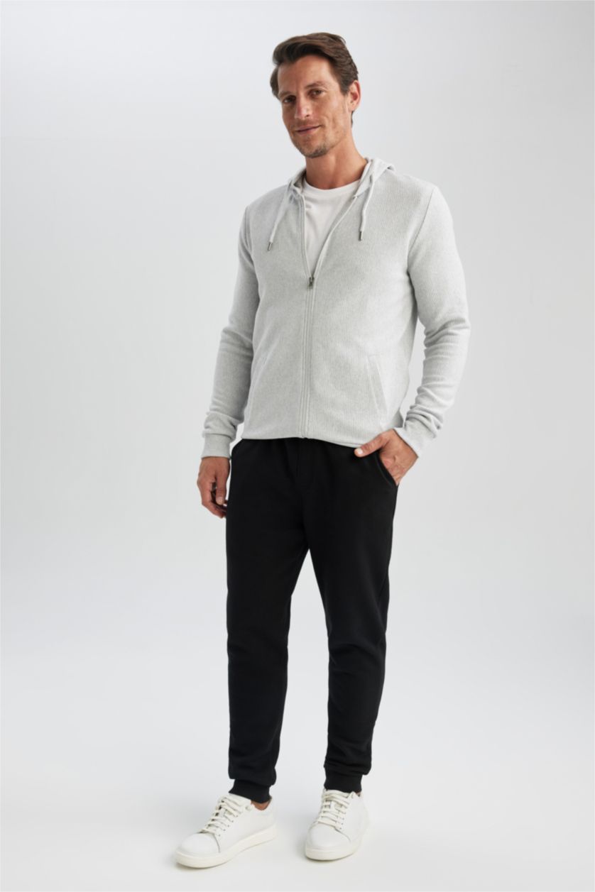 MAN Black Slim Fit Trousers