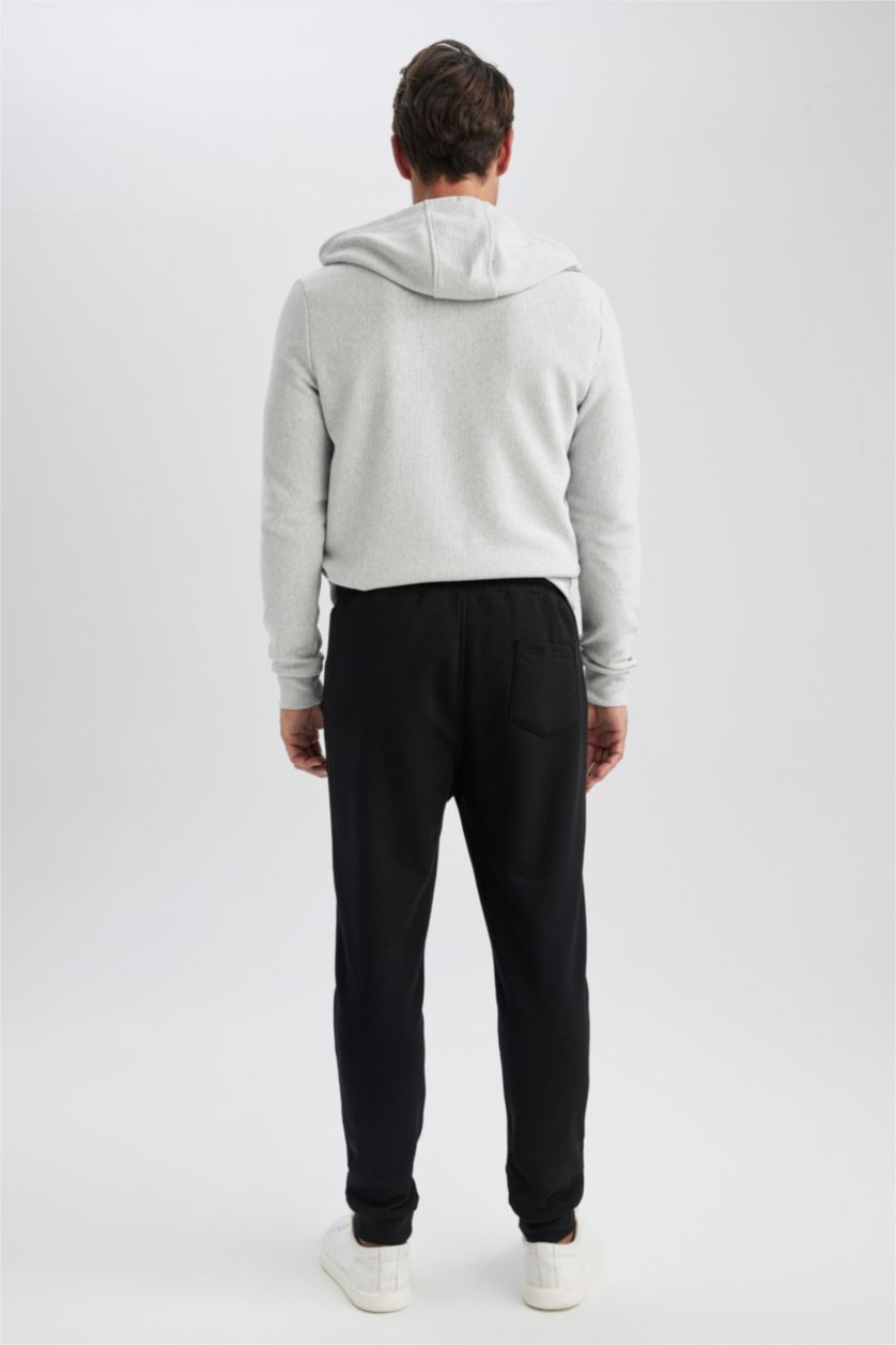 MAN Black Slim Fit Trousers