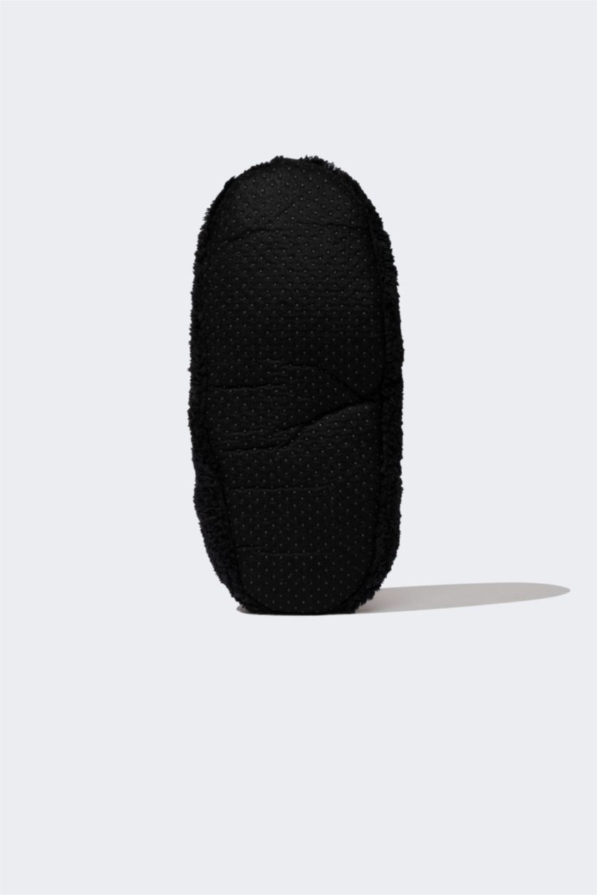 MAN Black Man Flat Sole Boots For House