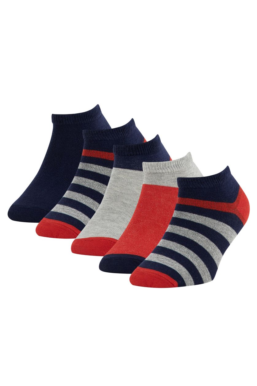 BOYS & TEENS Karma Boys 5 Pack Booties Socks