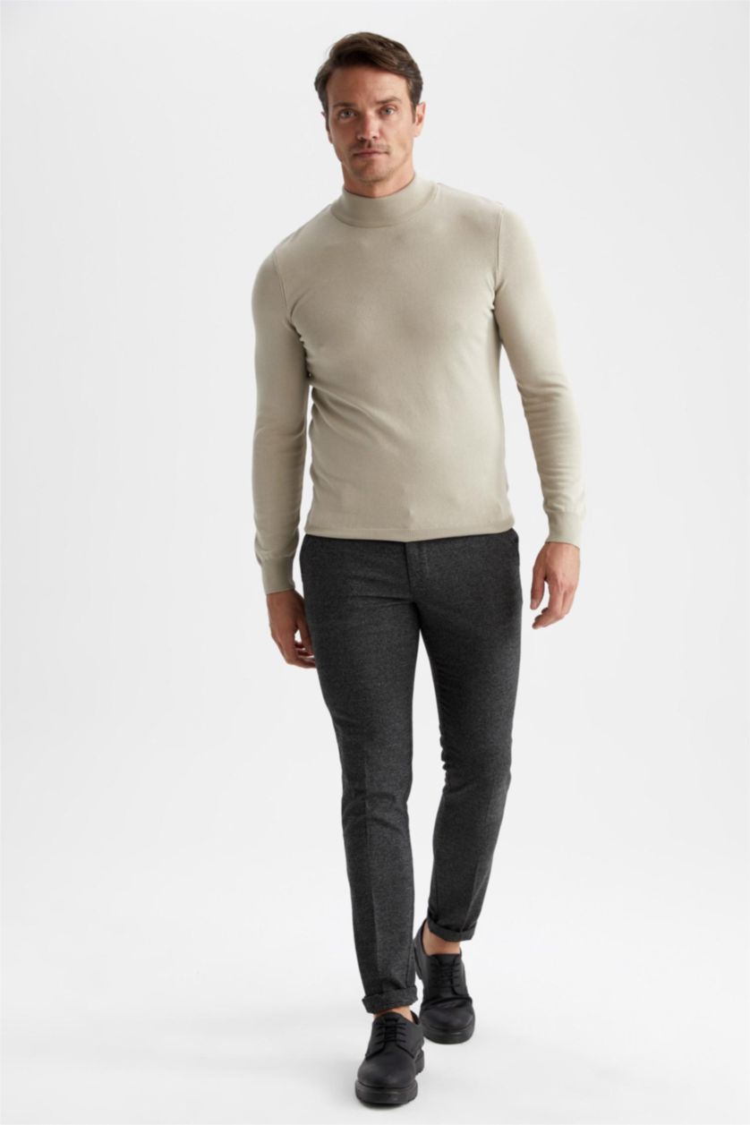 MAN Anthracite Tailored Fit Trousers