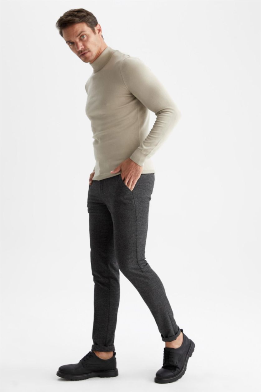 MAN Anthracite Tailored Fit Trousers
