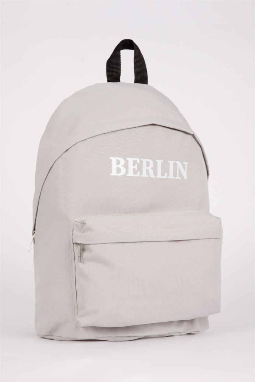 WOMAN Stone Unisex Waterproof Printed Backpack and Pen Holder