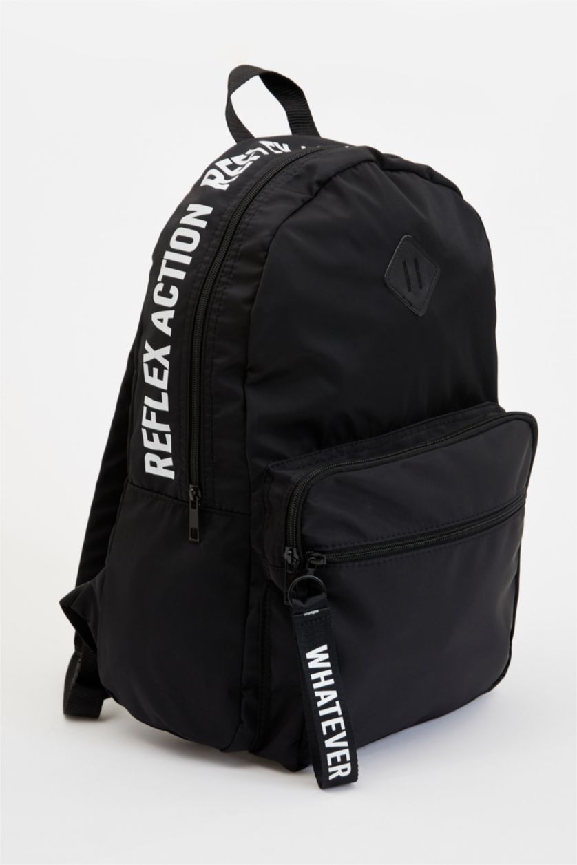 Erkek Siyah Sırt Çantası