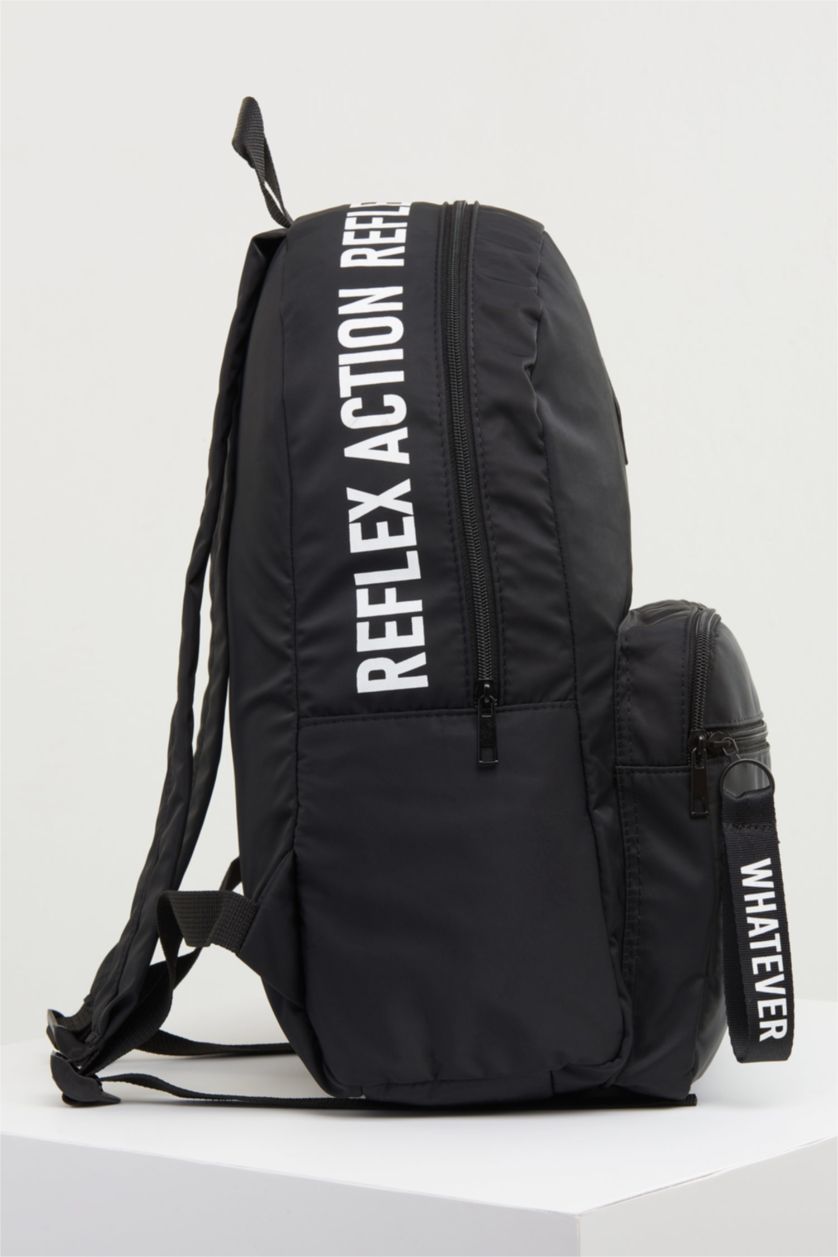 Erkek Siyah Sırt Çantası