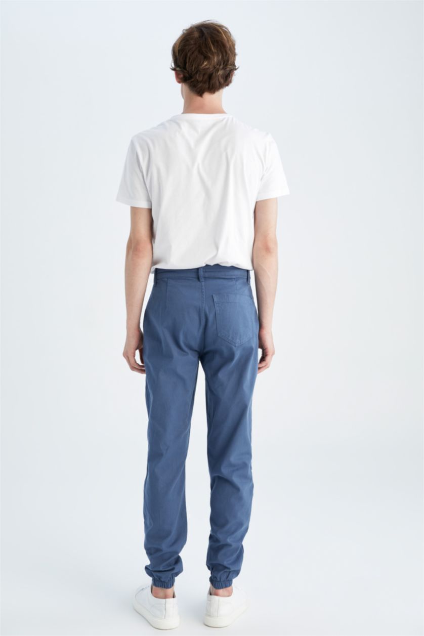 رجالي نيلي jogger Trousers