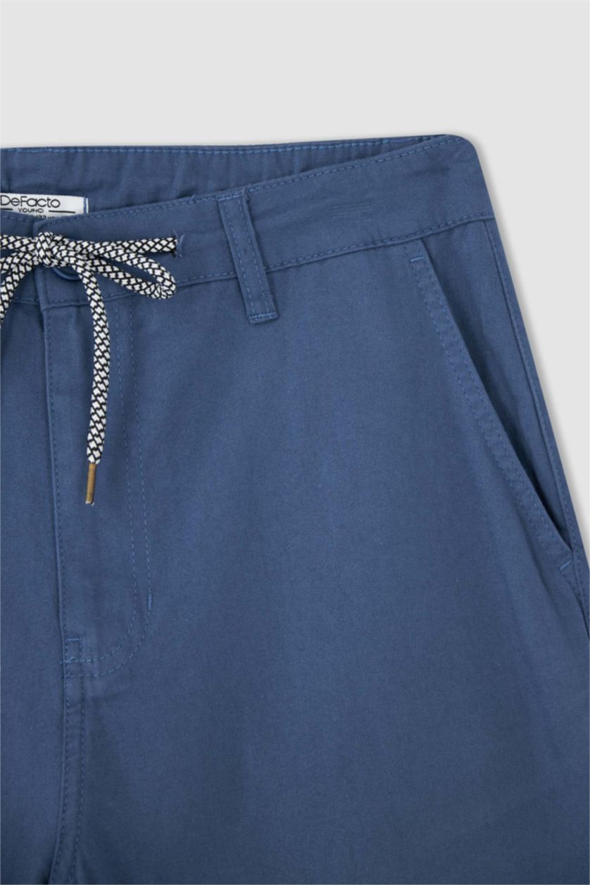 رجالي نيلي jogger Trousers