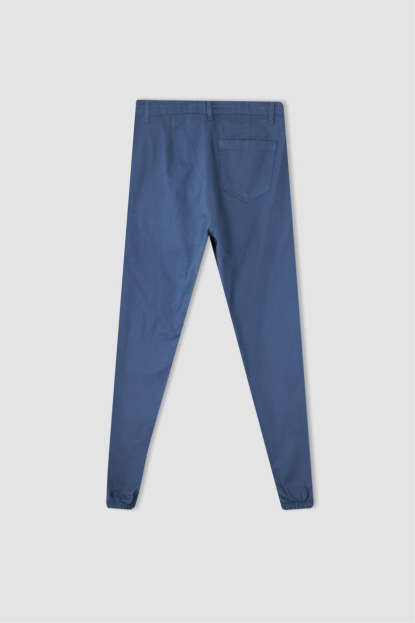 رجالي نيلي jogger Trousers