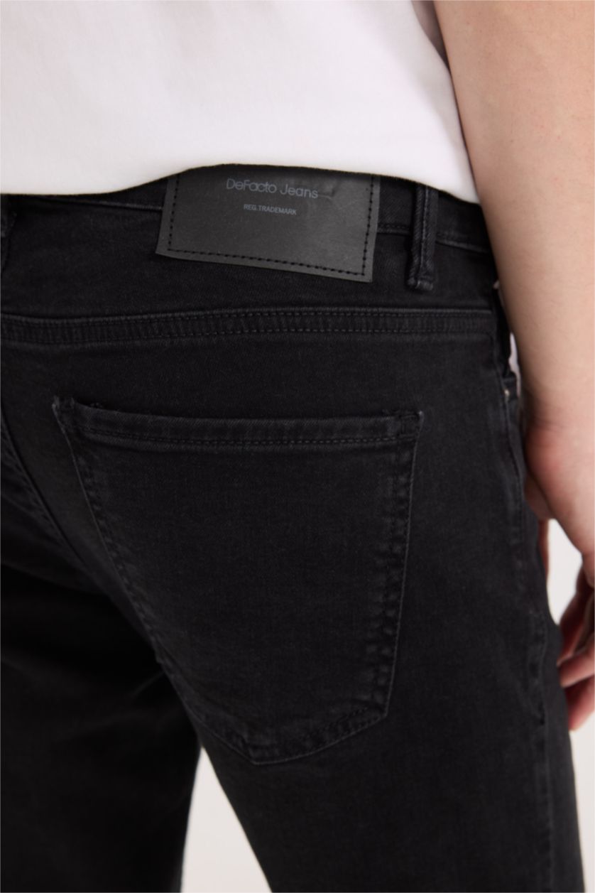 Мужчины Черный Carlo Skinny Fit из денима