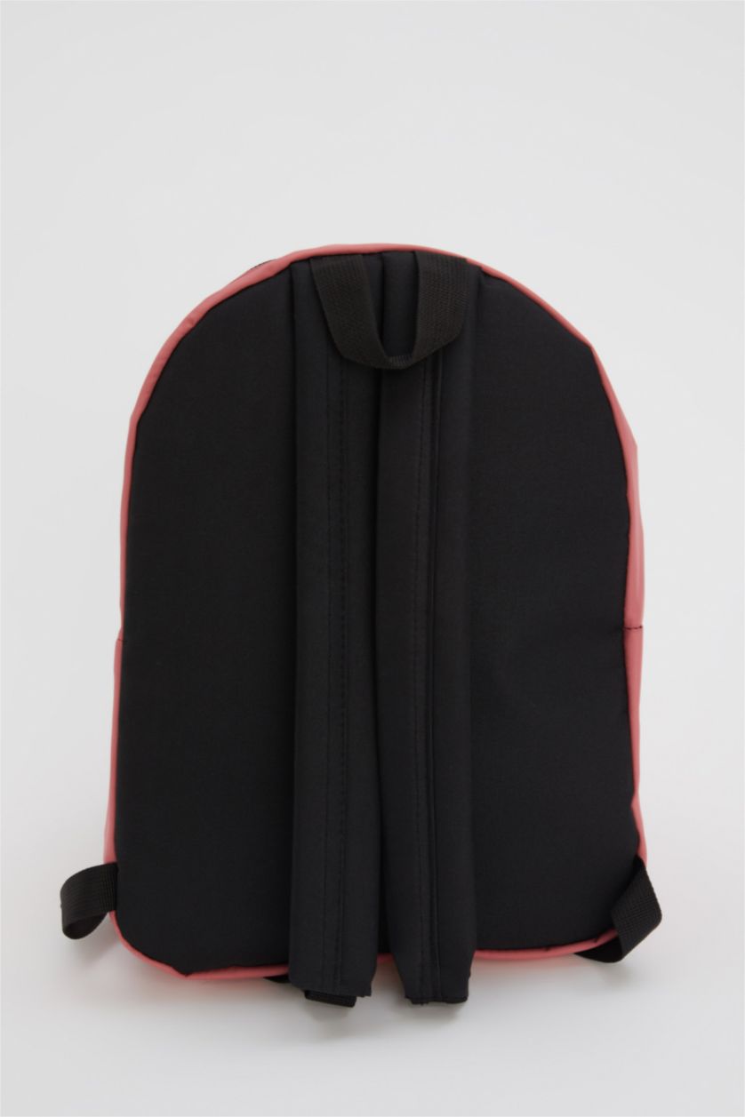 WOMAN Light Pink Women's Letter Printed Backpack