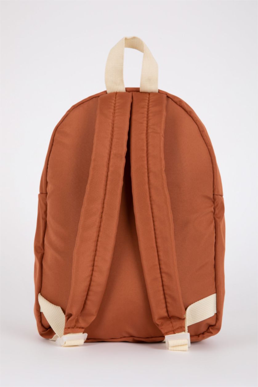 Женщины Светло коричневый Рюкзак с принтом, Школьная коллекция