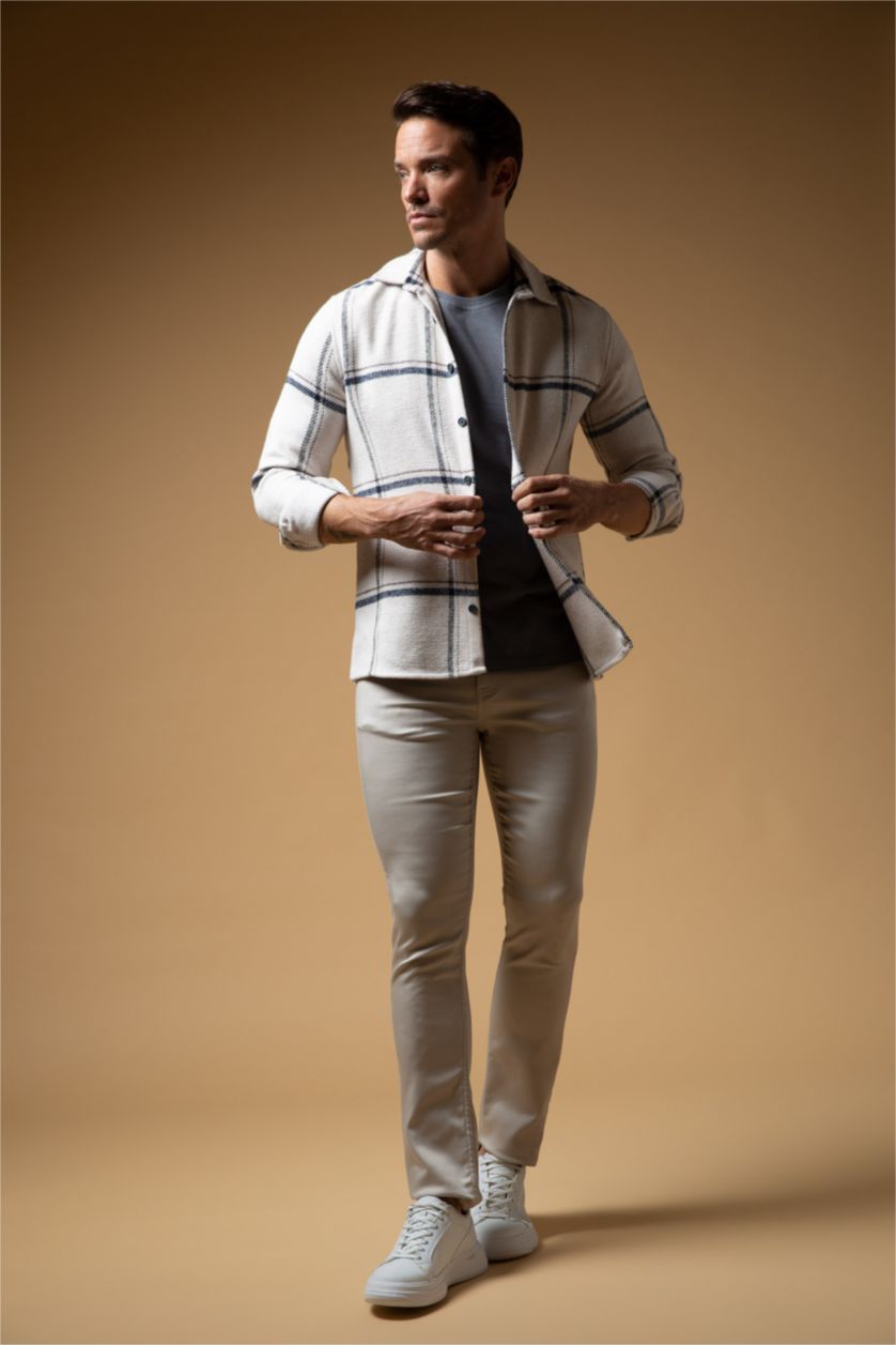 MAN Sand Slim Fit Trousers